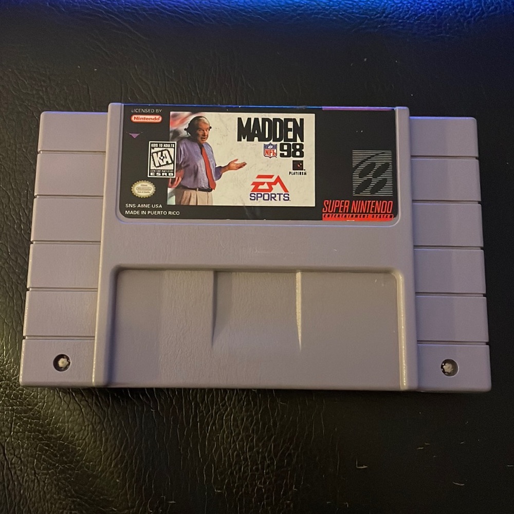 Madden 98 🎮 SNES
